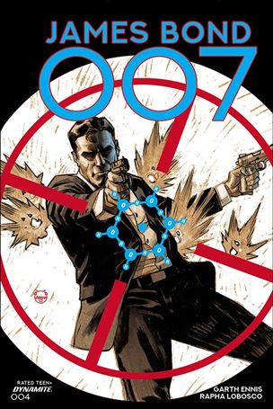 James Bond 007 (2024) issue 4 Dave Johnson Cardstock Cover