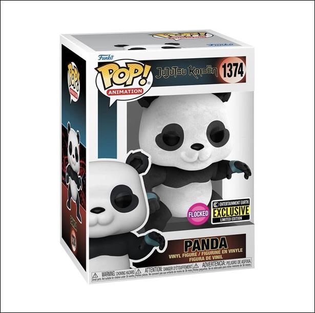 POP! Animation figure 1374-B Panda (Flocked)