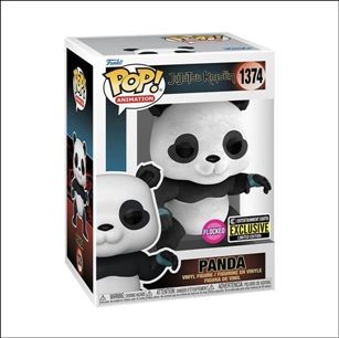 POP! Animation figure 1374-B Panda (Flocked)