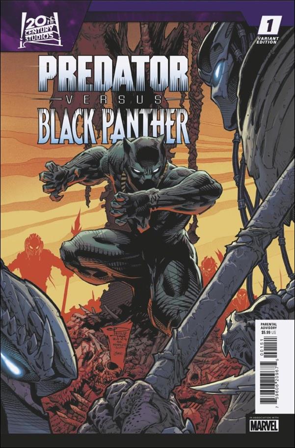 Predator vs. Black Panther issue 1-F Philip Tan Cover