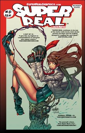 Super Real issue 3-B Hector Sevilla 1:4 Cover