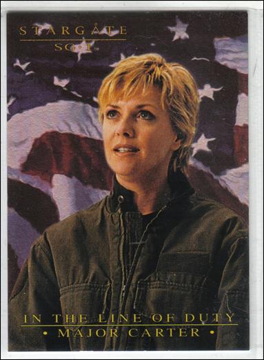 Stargate SG-1: Season 6 (In the Line of Duty - Carter Subset) card MC6 Redemption