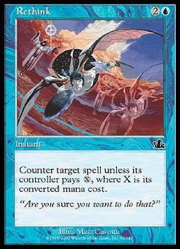 Magic the Gathering: Prophecy (Base Set) card 42 Rethink