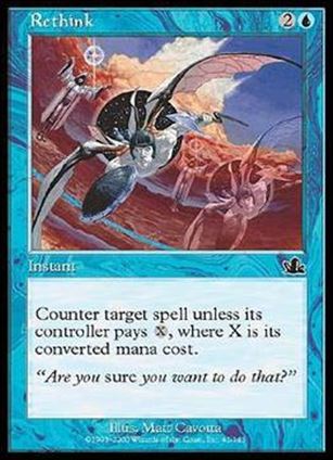 Magic the Gathering: Prophecy (Base Set) card 42 Rethink