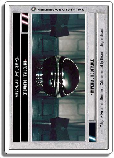 Star Wars: A New Hope Revised (Base Set) card 63 Imperial Holotable
