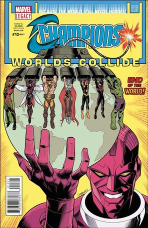 Champions (2016) issue 13-F Dan Mora Homage Cover (2nd Printing)