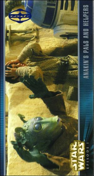 Star Wars: Episode I Widevision: Series 1 (Expansion Subset) card X-26 Anakin's Pals and Helpers