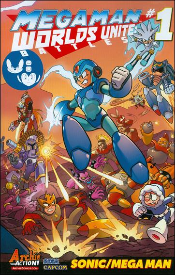 Mega Man: Worlds Unite Battles issue 1 Jamal Peppers Wraparound Cover