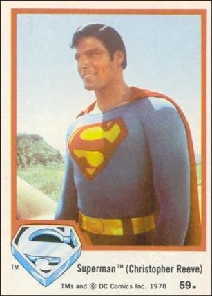 Superman (Movie) Series 1 (Base Set) card 59 Superman (Christopher Reeve)