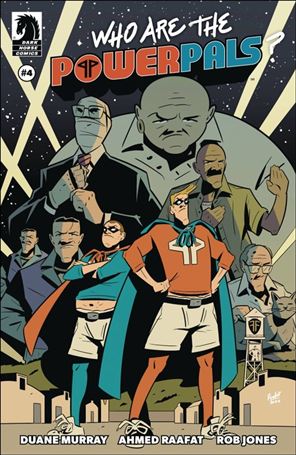 Who Are the Power Pals? issue 4 Ahmed Raafat Cover