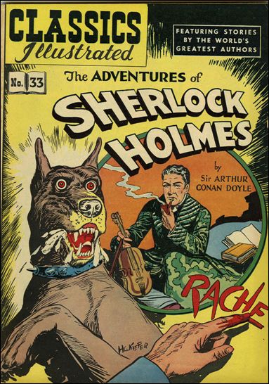 Classic Comics/Classics Illustrated issue 33-B HRN 53 - First Classics Illustrated Logo