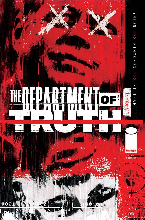 Department of Truth issue 1-M Martin Simmonds Cover (5th Printing)