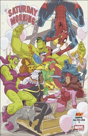 Marvel All-On-One issue 1-B Sean Galloway Saturday Morning Cover