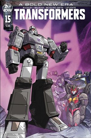 Transformers (2019) issue 15 Josh Perez Cover