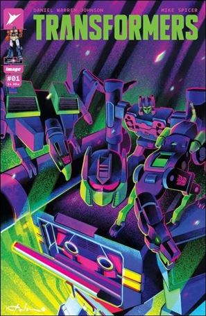 Transformers (2023) issue 1-ZJ Flaviano Armentaro Trade Dress Exclusive Cover