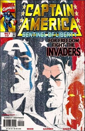 Captain America: Sentinel of Liberty (1998) issue 2 Ron Garney Cover