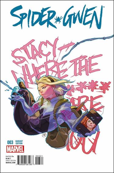 Spider-Gwen (2015/04) issue 3-B Yasmine Putri 1:25 Cover