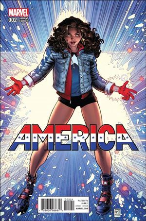 America (2017) issue 2-C Arthur Adams 1:50 Cover
