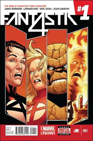 Fantastic Four (2014) issue 1 Leonard Kirk Cover