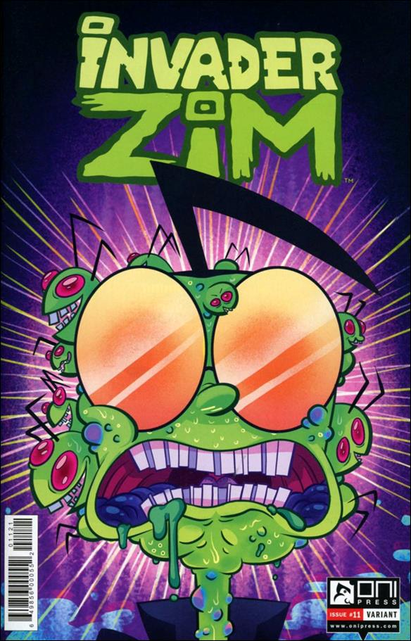 Invader Zim issue 11-B Mady G Cover