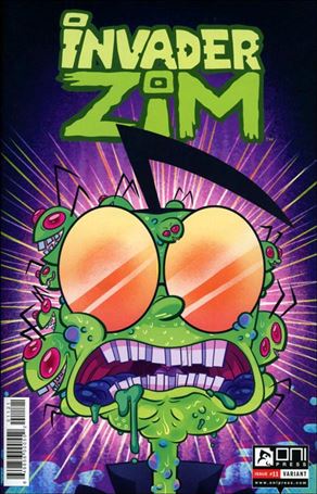 Invader Zim issue 11-B Mady G Cover