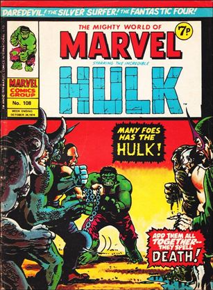 Mighty World of Marvel (UK) (1972) issue 108