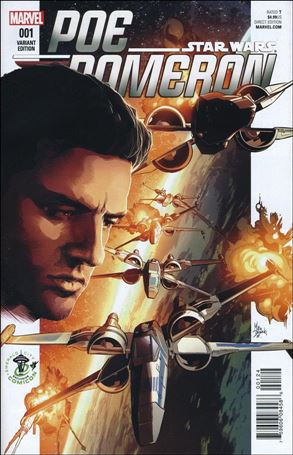 Poe Dameron issue 1-U Mike Deodato Jr. Emerald City Comic Con Cover