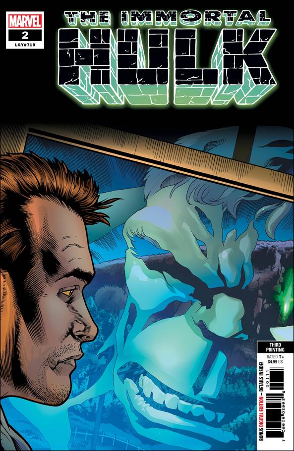 Immortal Hulk issue 2-D Joe Bennett Cover (3rd Printing)