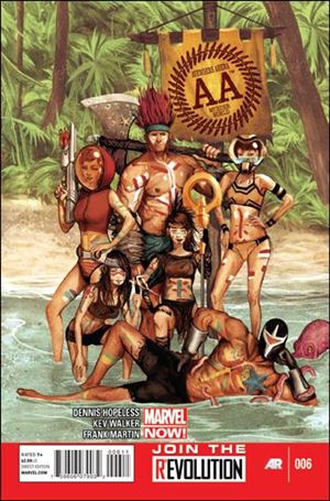 Avengers Arena issue 6 Mike Del Mundo Cover