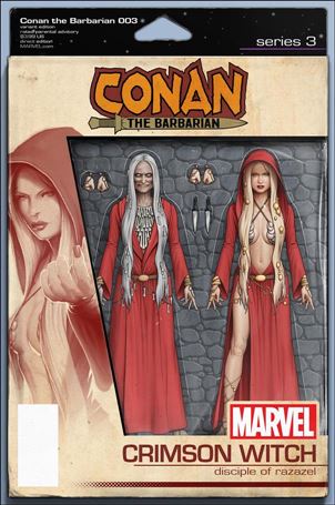 Conan the Barbarian (2019) issue 3-C John Tyler Christopher Action Figure Cover