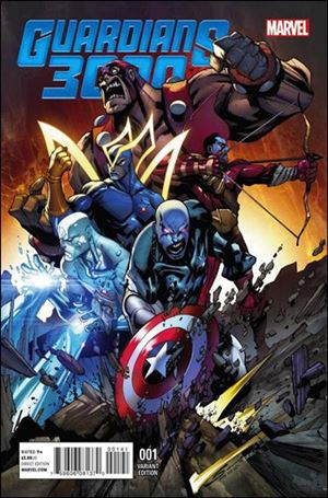Guardians 3000 issue 1-B Gerardo Sandoval 1:25 Cover
