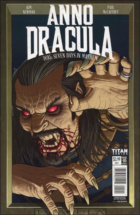 Anno Dracula: 1895 Seven Days In Mayhem issue 5 Paul McCaffrey  Cover