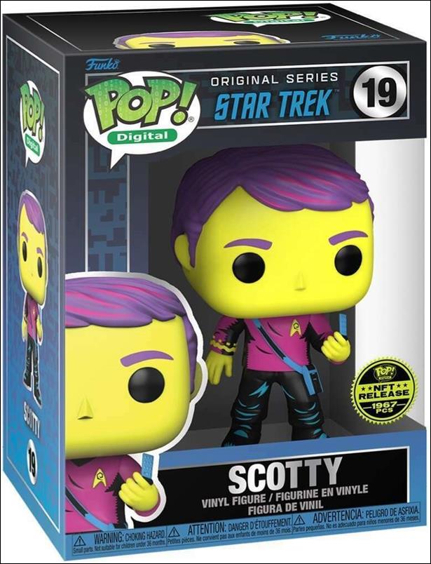 Pop! Digital figure 19 Scotty 1/1967