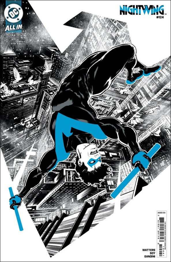 Nightwing (2016) issue 124-E Amancay Nahuelpan 1:25 Cardstock Cover