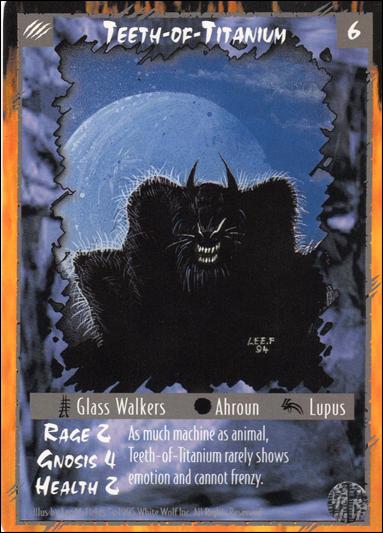 Rage Limited (Base Set) card 275 Teeth-of-Titanium 