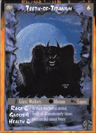 Rage Limited (Base Set) card 275 Teeth-of-Titanium 