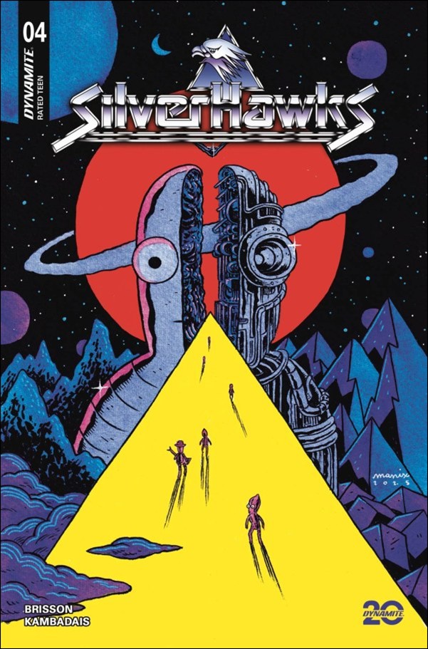 Silverhawks (2025) issue 4-G Manix Abrera Cover