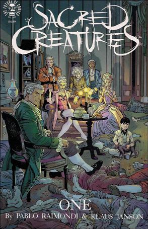 Sacred Creatures issue 1-B Klaus Janson Cover
