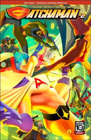 Gatchaman issue 2 Inaki Miranda Cover
