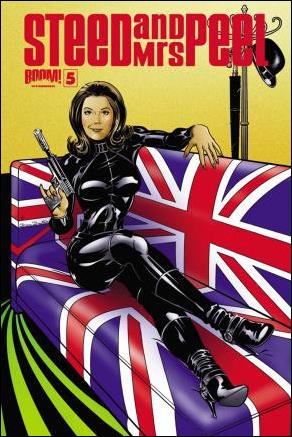 Steed and Mrs. Peel (2012) issue 5-B Dan Davis 1:10 Cover