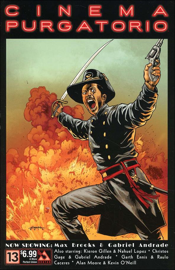 Alan Moore's Cinema Purgatorio issue 13-B Gabriel Andrade More Perfect Union Cover