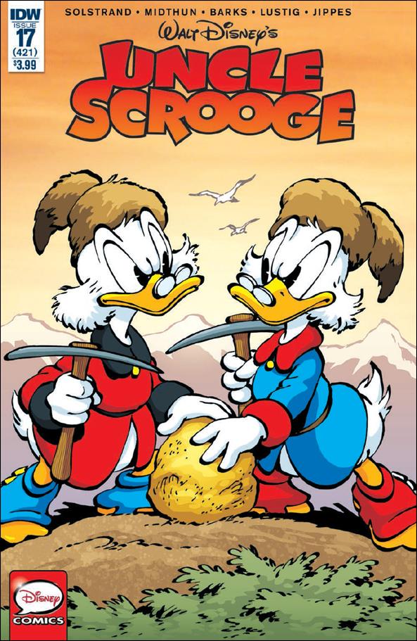 Uncle Scrooge (2015) issue 17 Marco Rota Cover