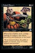 Magic the Gathering: Onslaught (Base Set) card 131 Cabal Slaver