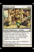Magic the Gathering: Lorwyn (Base Set) card 30 Militia's Pride