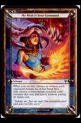 Magic the Gathering: Archenemy (Scheme Subset) card 30 My Wish Is Your Command