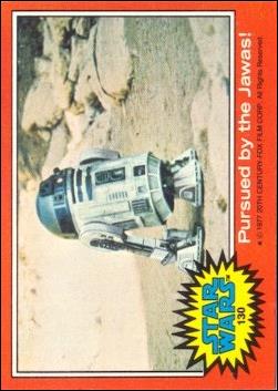Star Wars: Series 2 (Base Set) card 130 Pursued by the Jawas!