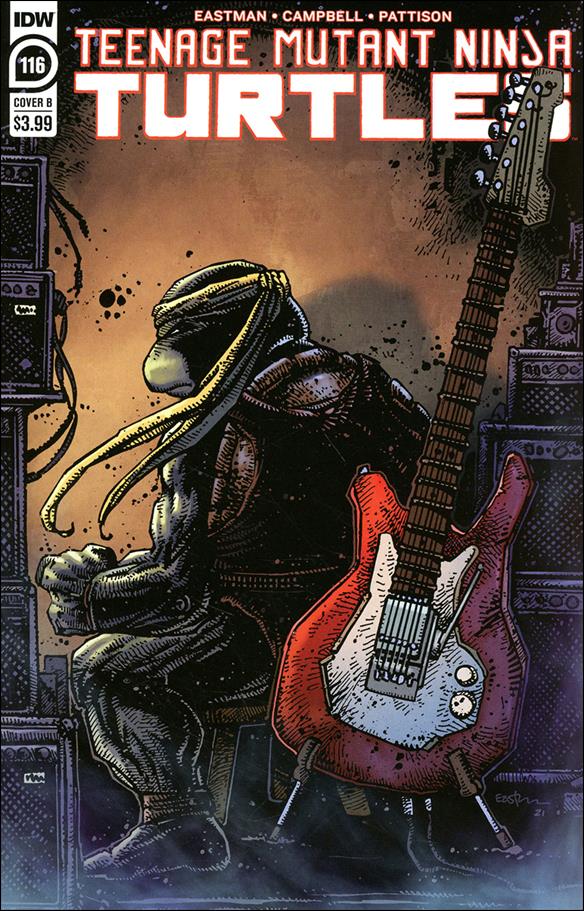Teenage Mutant Ninja Turtles (2011) issue 116-B Kevin Eastman Cover