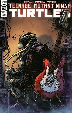 Teenage Mutant Ninja Turtles (2011) issue 116-B Kevin Eastman Cover