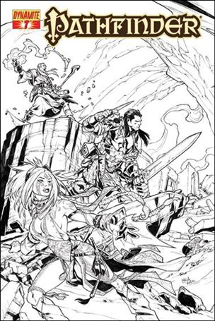 Pathfinder issue 7-C Carlos Gomez 1:xx Black & White Cover