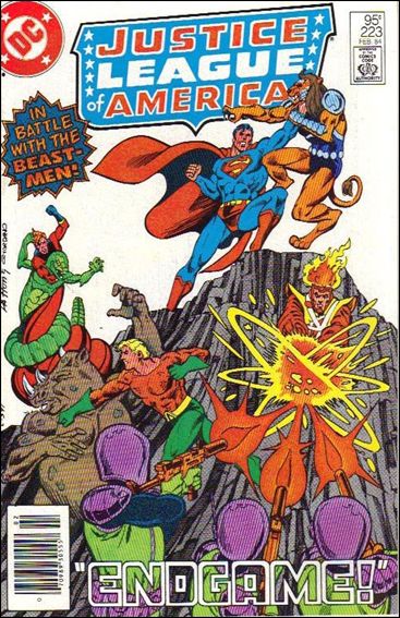 Justice League of America (1960) issue 223-B Canadian Price Cover